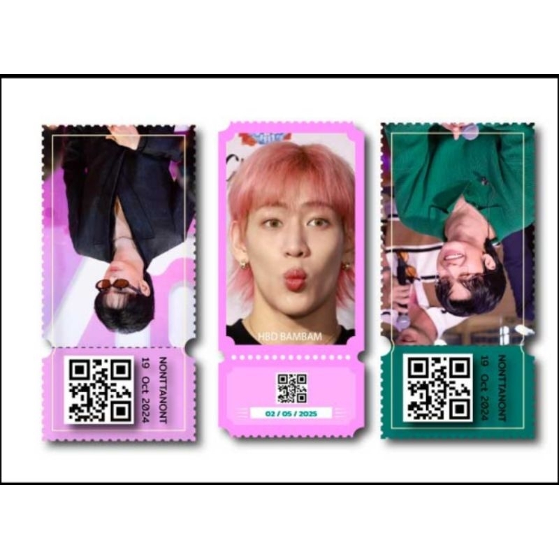 Ticket Photocard ตั๋ว ขั้นต่ำลายละ 10 ชิ้น ของแจก ของชำร่วย กิฟอะเวย์ ราคา ถูกที่สุด ดีลบีเคเค รูปภาพหลัก