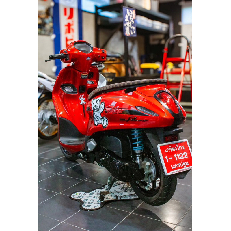 Hinsticker สติ๊กเกอร์แกรนด์ ฟีราโน่. ลายหมี สำหรับรถสีแดง - รูปที่ 4