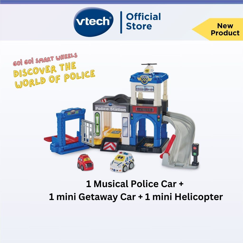 VTech مركز شرطة Toot-Toot Drivers — صورة 2