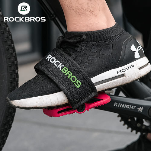 สายรัดเท้า ฟุตสเต็ป ROCKBROS GZT1001BK (เฉพาะสายเท่านั้น)