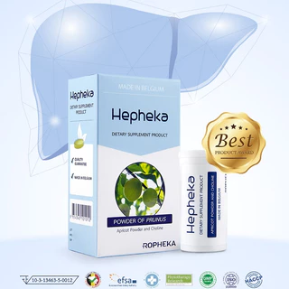 Hepheka เฮฟฟีก้า [ล๊อตใหม่] อาหารสำหรับตับ จากเบลเยียม 1 กล่อง บรรจุ 30 เม็ด