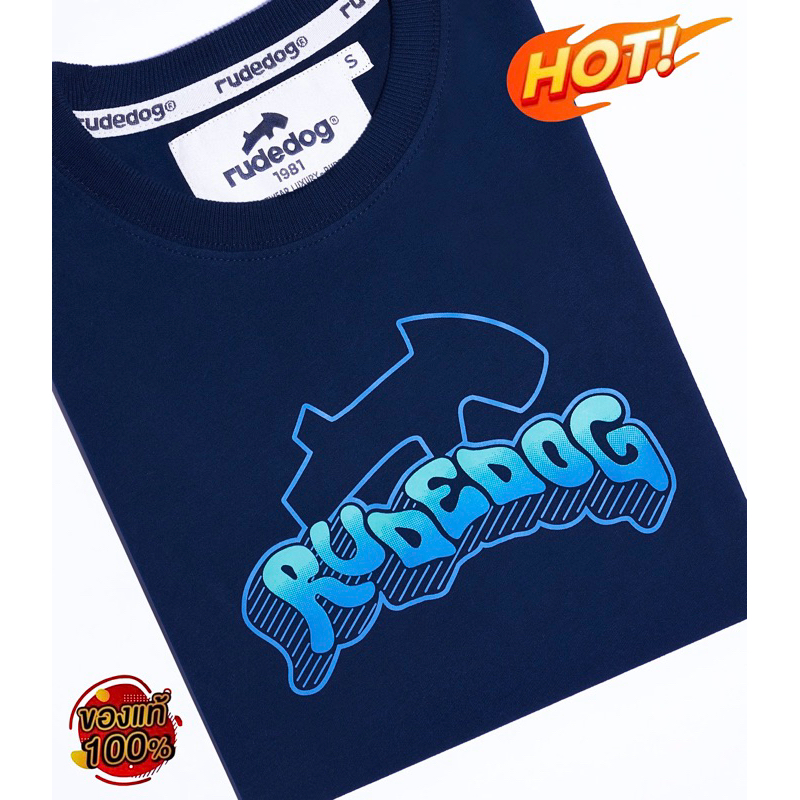 Rudedog รุ่น Freefly เสื้อยืดrudedog เสื้อrudedog รุ่นใหม่ ของแท้