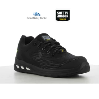[ลิขสิทธิ์แท้ รับประกัน3เดือน] รองเท้าเซฟตี้ Safety Jogger รุ่น ECOFITZ S1P LOW Black