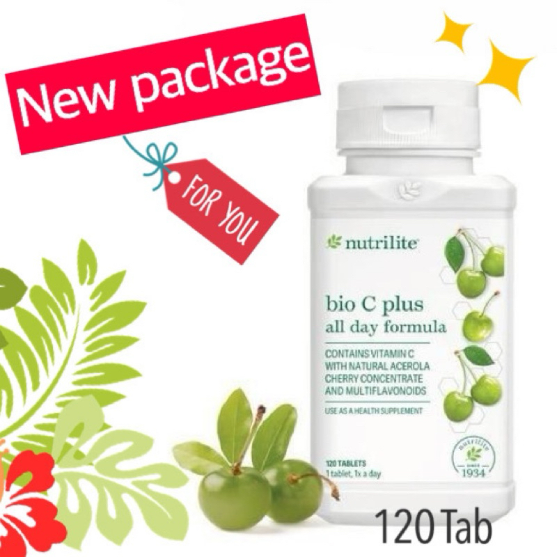 🍊🍒NUTRILITE BIO C PLUS (60/120 tab)🍊🍒