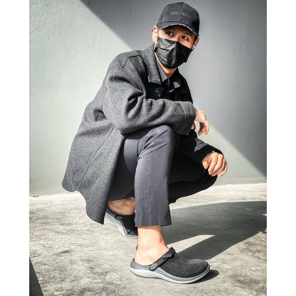「จัดส่งในกรุงเทพฯ」Crocs LiteRide 360 ความเร็วแห้งระบายอากาศผู้ชายและผู้หญิงรองเท้าแตะชายหาด/แจกตัวติดรองเท้า