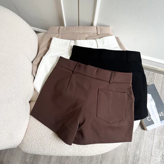 JUSS SHORT PANTSกางเกงขาสั้นเอวต่ำ มีกระเป๋าหน้าและหลัง🔥พร้อมส่ง