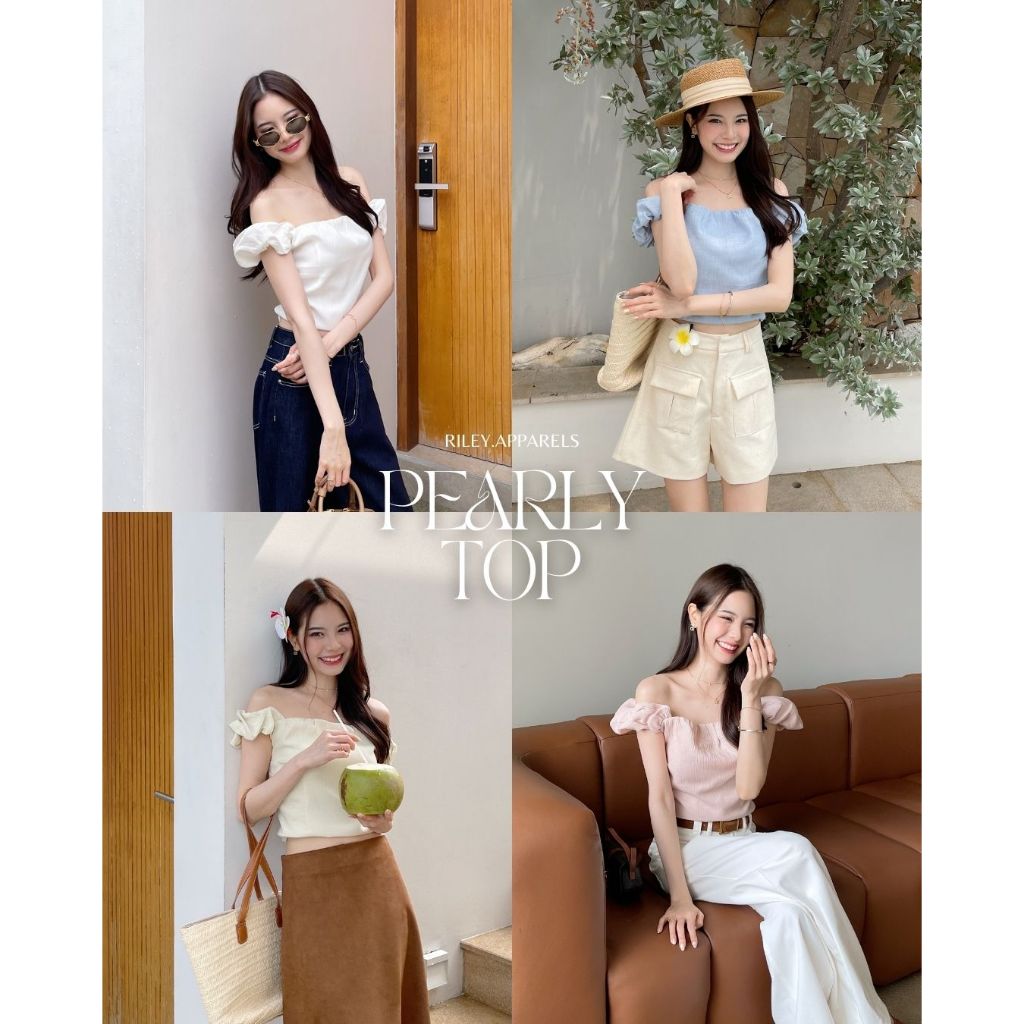 Riley.apparels – Pearly top 9124