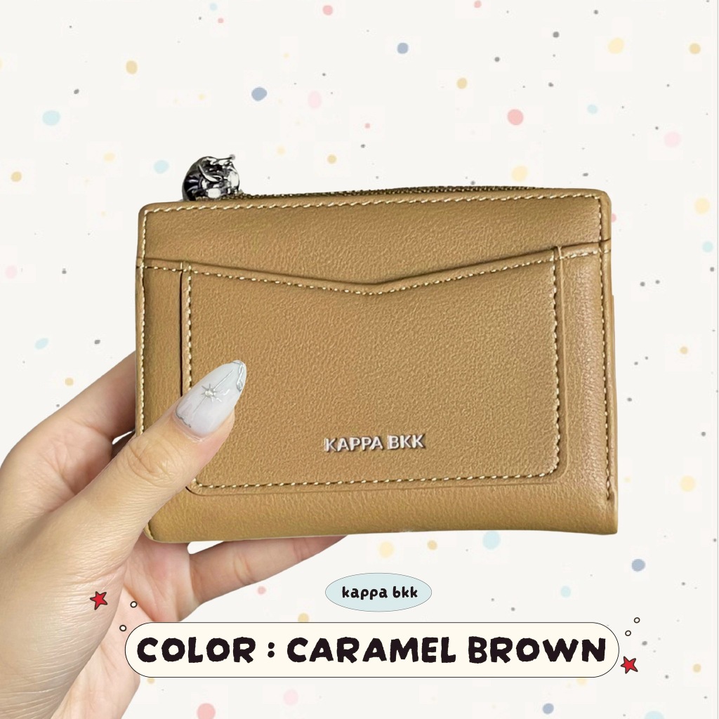 KAPPABKK Millie Short Wallet กระเป๋าสตางค์ใบสั้นหนัง PU รูปที่ 2