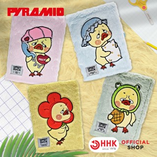 สมุดโน๊ต Upset Duck ปกผ้าขนปุย A5 หนา 80 g 96 แผ่น มีเส้นบรร…