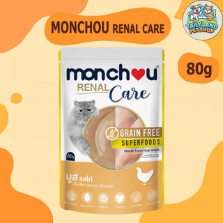 Monchou Renal Care อาหารเปียกแมว สูตรบำรุงไต 80g