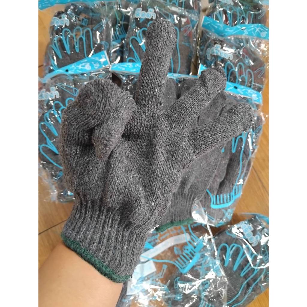 1โหล ถุงมือผ้าไหมพรม ถุงมือผ้าอย่างดี มีสีให้เลือก และแบบคละ ราคา ถูกที่สุด ดีลบีเคเค แกลเลอรีภาพที่ 8