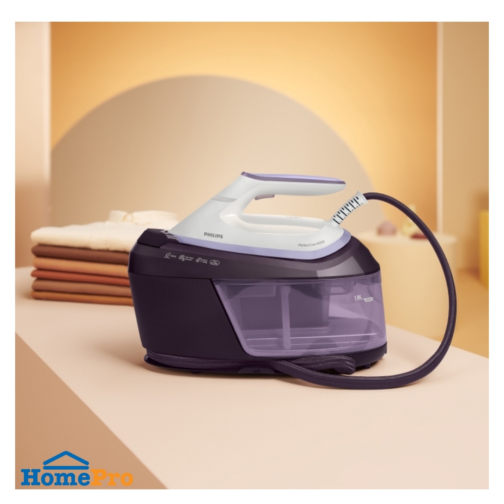 [รับฟรี! สินค้าแถมโต๊ะรีดผ้า] PHILIPS เตารีดแรงดันไอน้ำ PSG6024/30 1.8 ลิตร จัดส่งโดย HomePro - รูปที่ 3