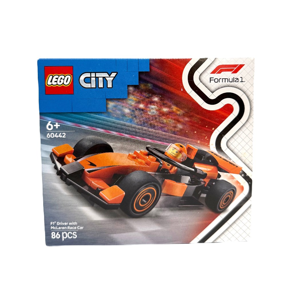 LEGO City F1 Driver with McLaren Race Car 60442