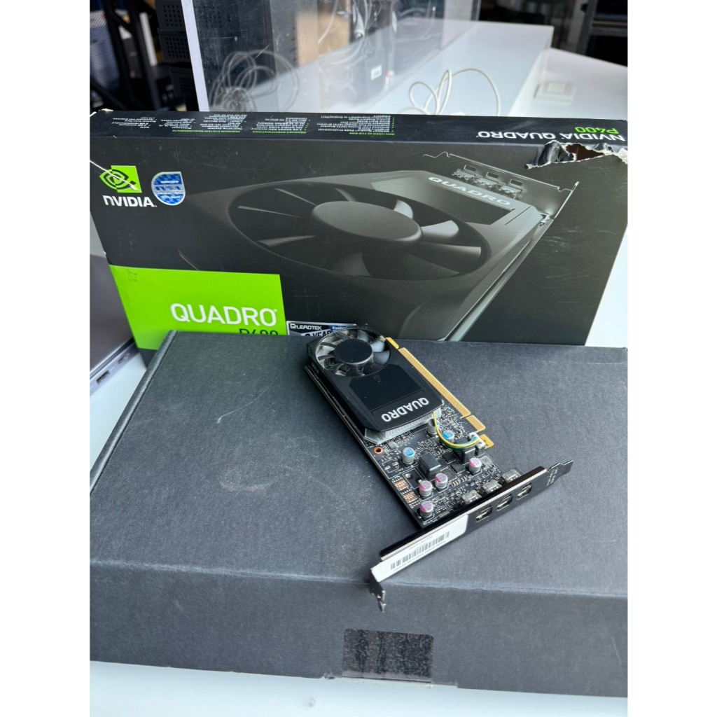 การ์ดจอมือสอง Nvidia Quadro P400 2GB GDDR5 GRAPHIC CARD GPU WORKSTATION SERVER มีประกันร้าน