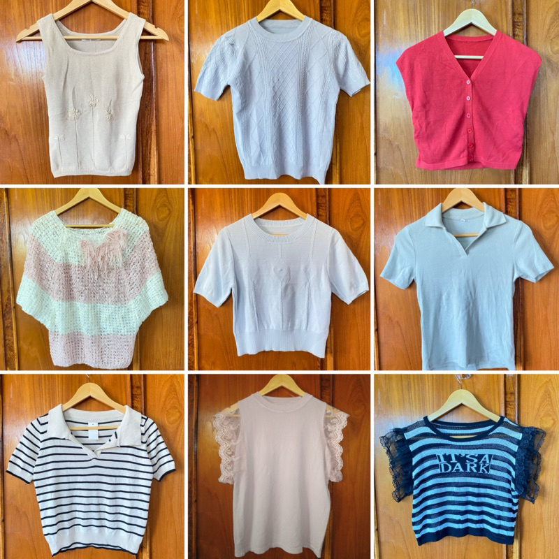 เสื้อยืดไหมพรมไม่หนาXS-XL สภาพดี ใส่เล่น ใส่เที่ยว มีภาพตอนใส่🎀🍥มีให้เลือกหลากหลายค่ะ🌷