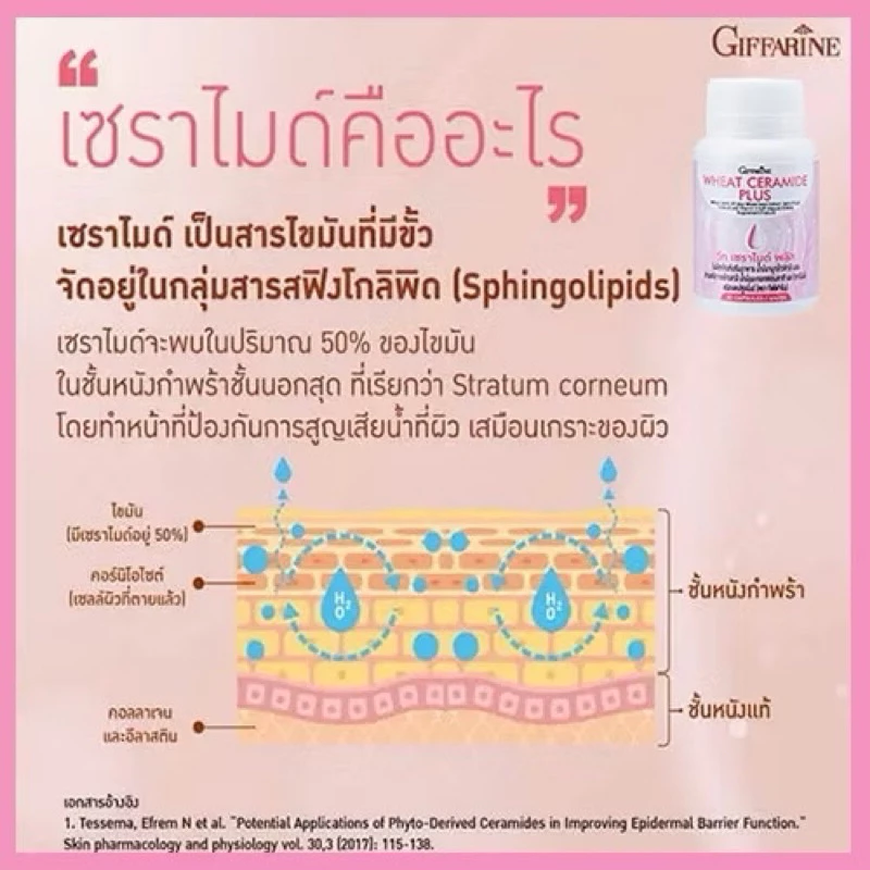 วีทเซราไมด์พลัส กิฟฟารีน ลดริ้วรอยผิวสวยสุขภาพดี thumbnail 9