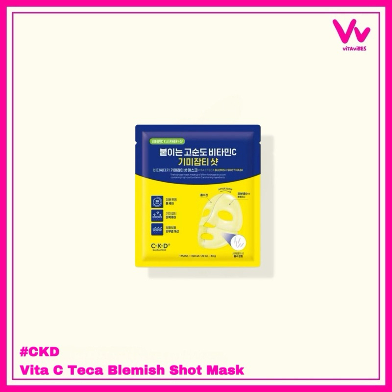 CKD Vita C Teca Blemish Shot Mask