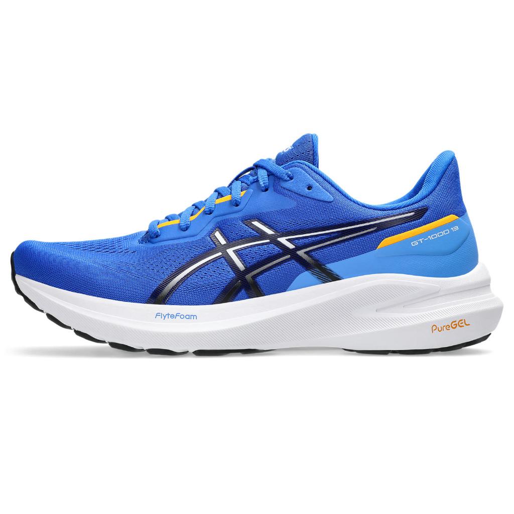 ASICS : 1011B860.404 GT-1000 13 MEN RUNNING ผู้ชาย รองเท้าวิ่ง ของแท้ หน้ากว้าง 2E ILLUSION BLUE/WHITE