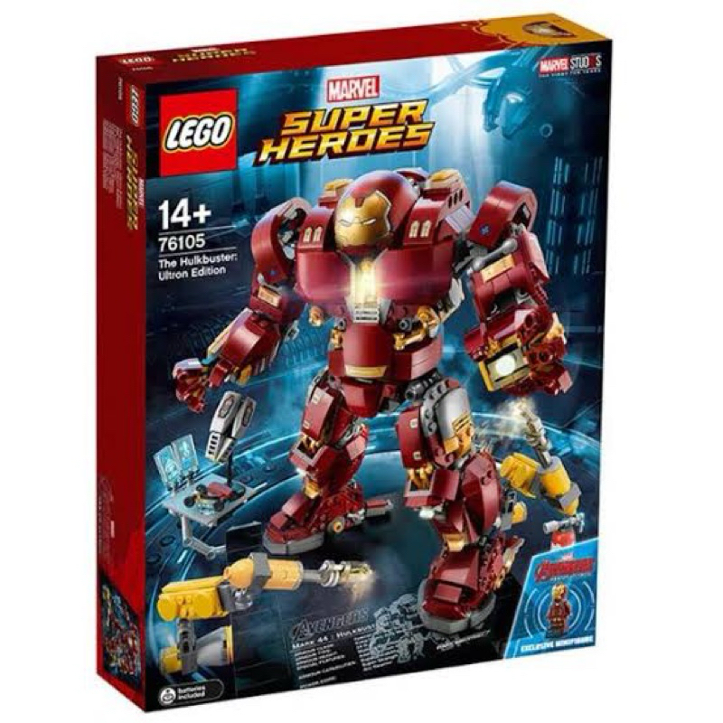 Lego 76105 The Hulkbuster: Ultron Edition ของแท้ 100% มือหนึ่งพร้อมส่ง
