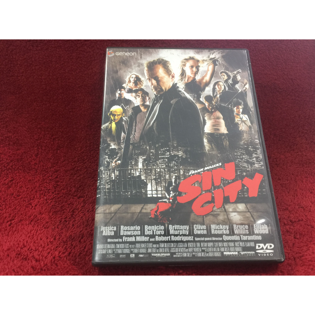 DVD สากล Sin City สภาพตามรูปปก ZD17-31