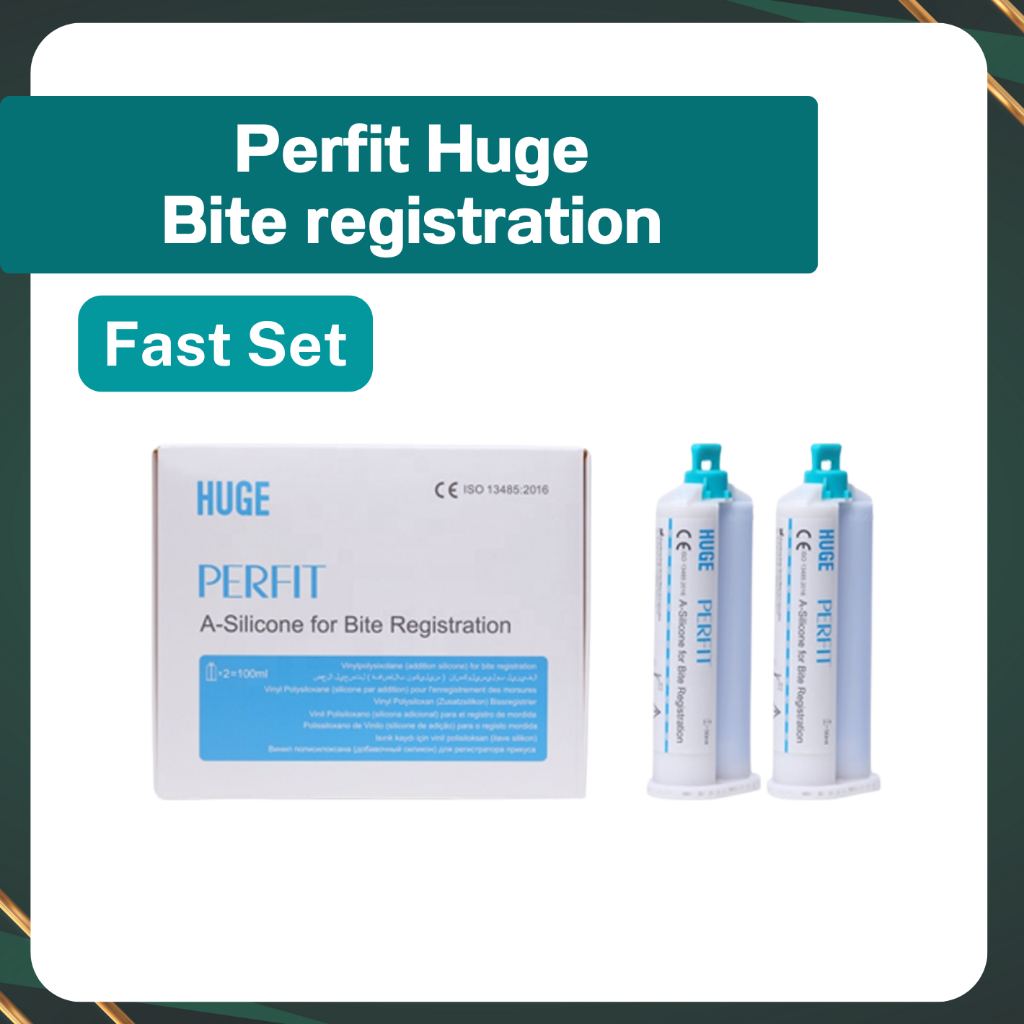 พร้อมส่ง PERFIT Huge Bite Registration-Fast Set ไบท์ ซิลิโคน พิมพ์ฟัน