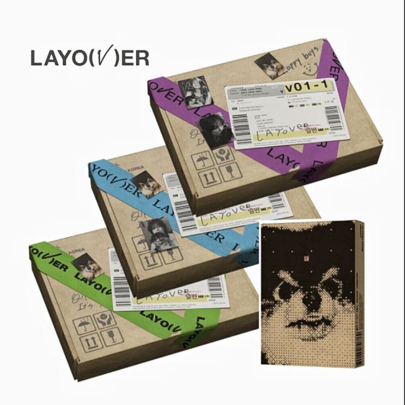 พร้อมส่ง Album layover V BTS อัลบั้มแทฮยอง photo card Bangtan boy Army