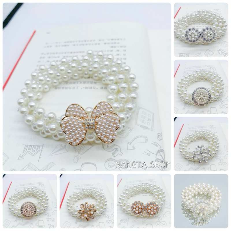 เข็มขัดมุก ใส่ได้ทั้งเด็ก และ ผู้ใหญ่ เส้นละ 49 บาท