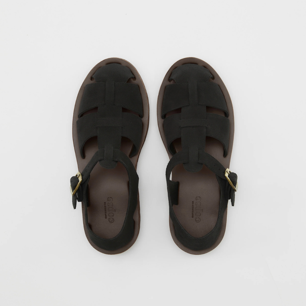 Copse รองเท้าหนัง Aster Sandal - Black