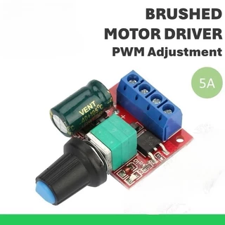 ตัวควบคุมความเร็วมอเตอร์ช่วงแรงดันไฟฟ้ากว้าง 5A 90W PWM โมดูลปรับ DC 5V 35V L296