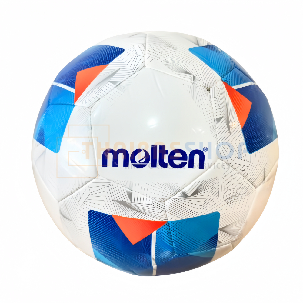 (ของแท้ 100%) ลูกฟุตบอล เบอร์5 ลูกบอล molten F5N1000 ลูกฟุตบอลหนังเย็บ รุ่นใหม่ - รูปที่ 2