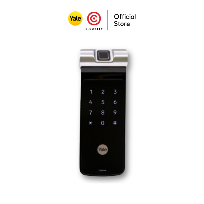 Yale YDR41A Digital Door Lock Smart Rim Lock สมาร์ทล็อค กลอนดิจิตอล