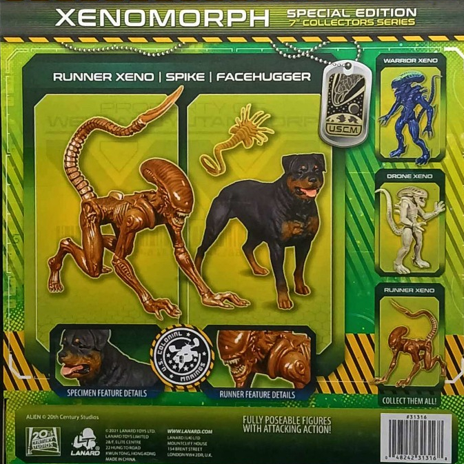 (สินค้าพิเศษ Walmart -ตัวใหญ่ 7 นิ้ว) LANARD TOYS Alien Special Edition Walmart Exclusive