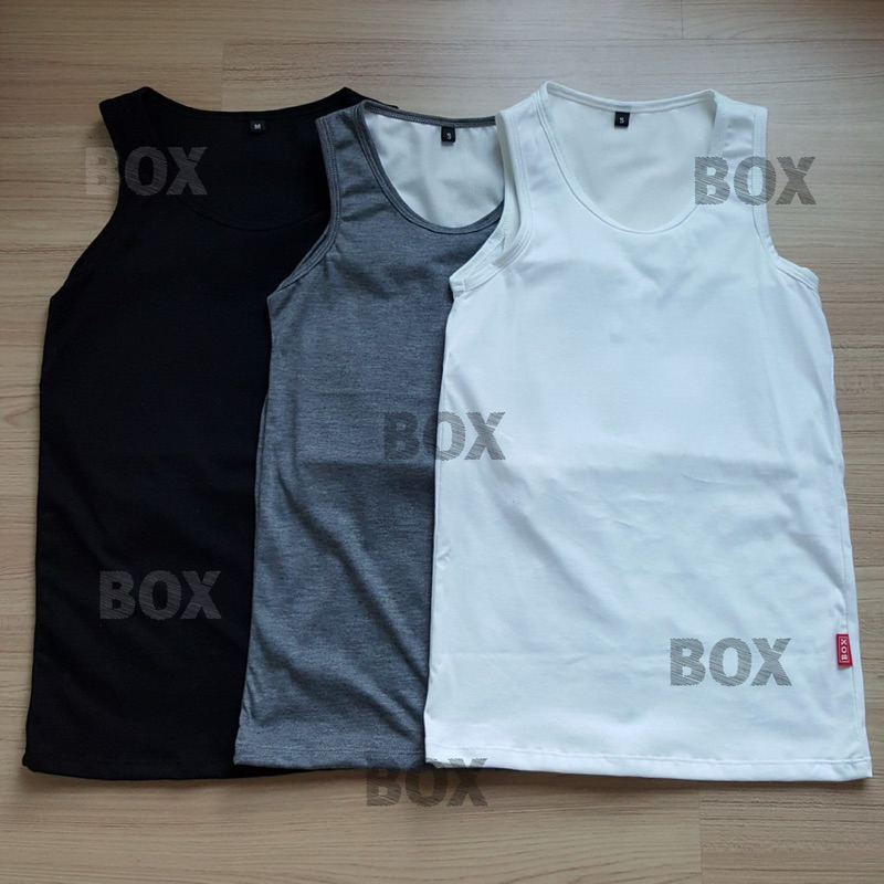 เสื้อกล้ามทอม Box เต็มตัวรุ่นตะขอ ตัวเซฟอกมีเสตย์ หนาพิเศษ มั่นใจจุกไม่โผล่
