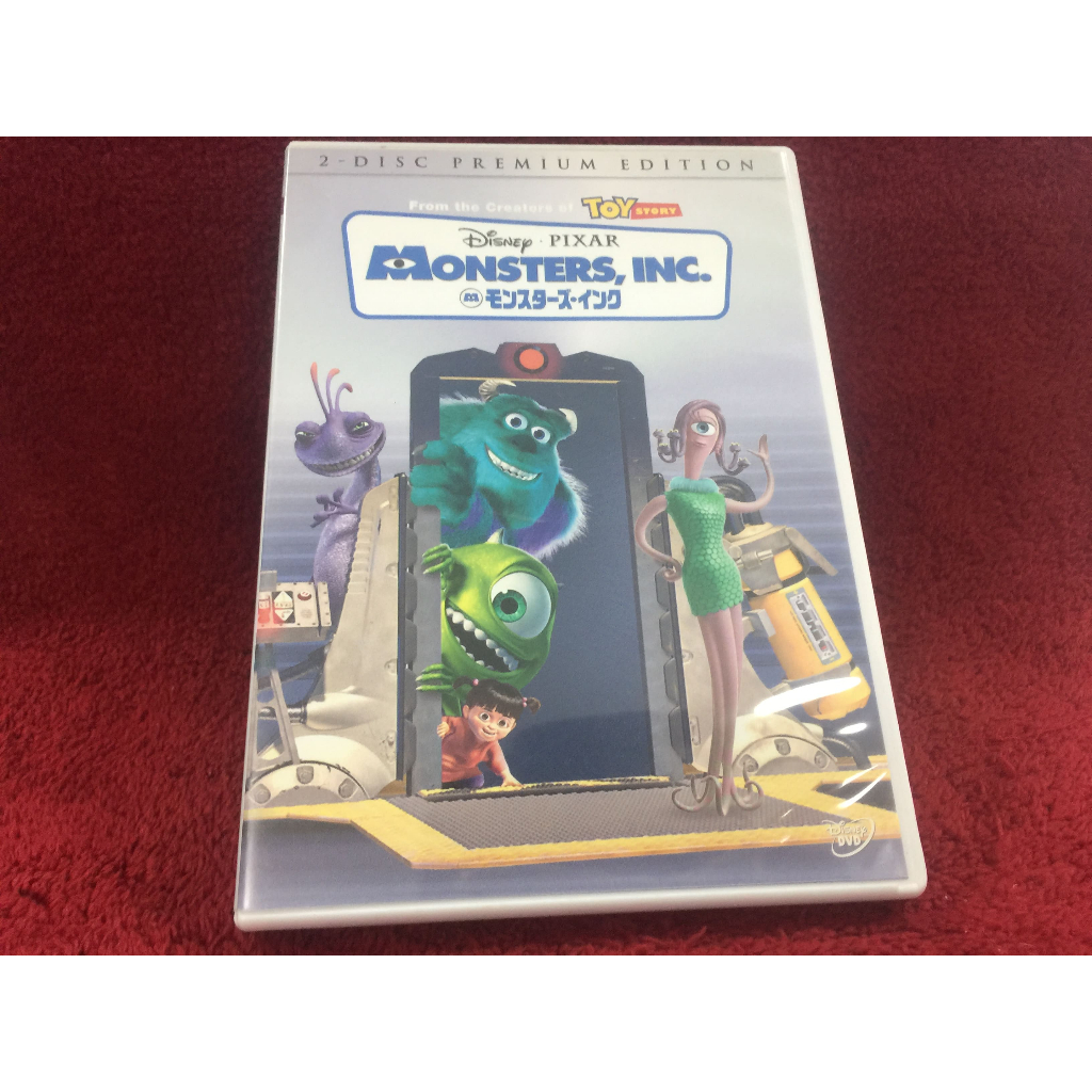 DVD สากล Monsters, Inc สภาพตามรูปปก ZD18-18