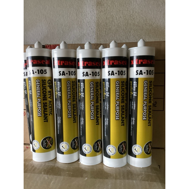 ซิลิโคนเอนกประสงค์ SA-105 (ยกลัง24หลอด) X’traseal