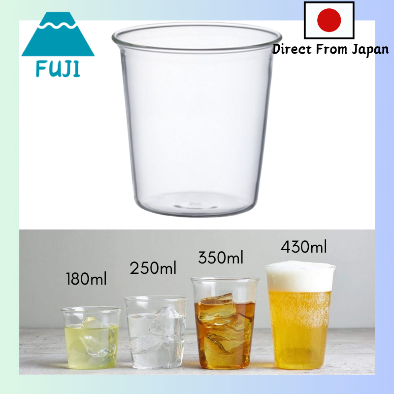 KINTO CAST แก้วน้ำทนความร้อน ใช้กับไมโครเวฟและเครื่องล้างจานได้ มีขนาด 250ml 350ml 430ml สำหรับน้ำ เบียร์ ชาเย็น