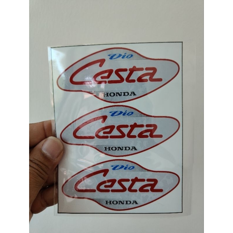 sticker Honda Dio cesta
