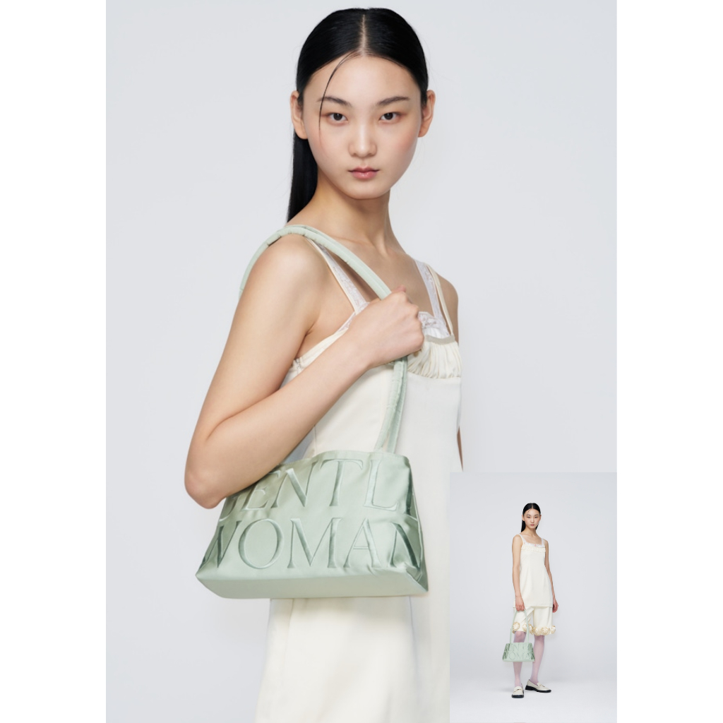 Gentlewoman Ballerina Bag 💃SAGE SASH กระเป๋านักบัลเล่ย์ กระเป๋า gentlewomen ของแท้