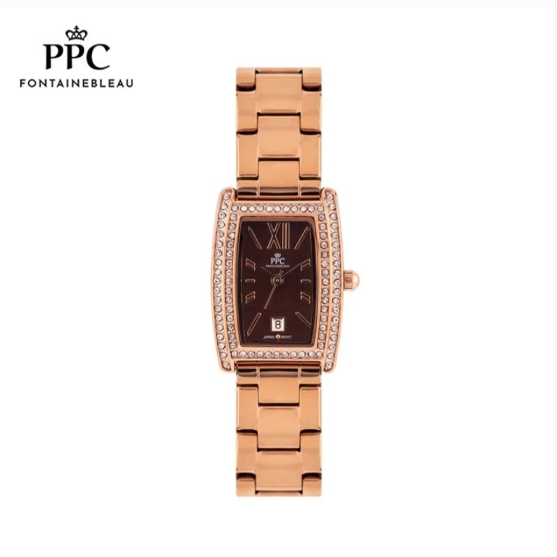 PARIS POLO CLUB นาฬิกาข้อมือผู้หญิง รุ่น PPC-EA15 ของแท้ กันน้ำลึก 30เมตร รับประกันศูนย์ 1 ปี