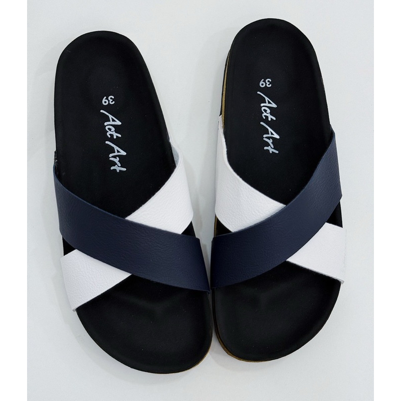 รองเท้าแตะ BiRKEN ACTART สีทูโทน