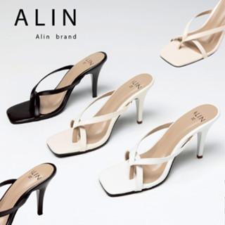 ALINรองเท้าส้นสูง 3 นิ้ว ทรงสวยมาก พื้นนิ่ม ไซส์ปกติเท้าอวบ+…