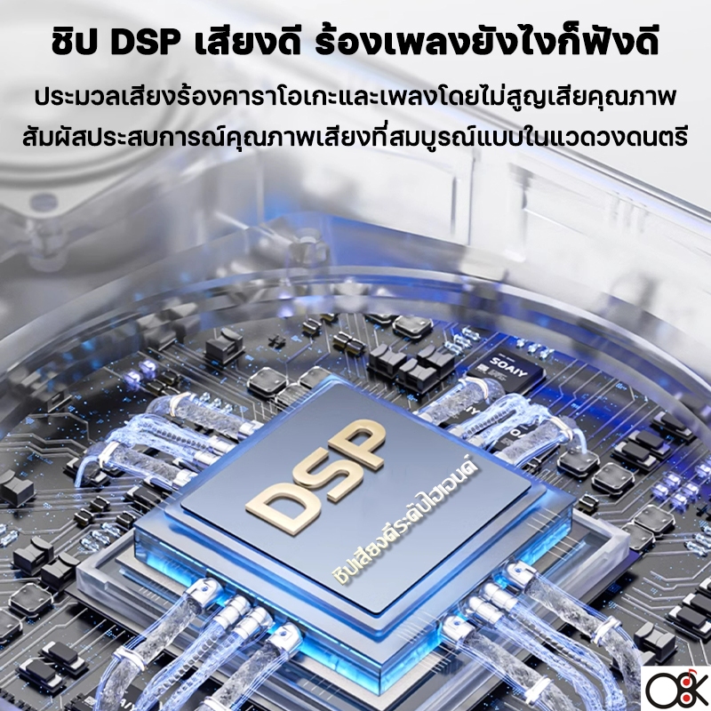 🎶140w ระดับเสียงสูงสุดๆ💥ลําโพงบลูทูธเบสหนัก ลําโพงบลูทูธ ลําโพง ลำโพงขนาดใหญ่ขนาด8นิ้ว2ตัว แบตเตอรี่ขนาดใหญ่ 2400MAH