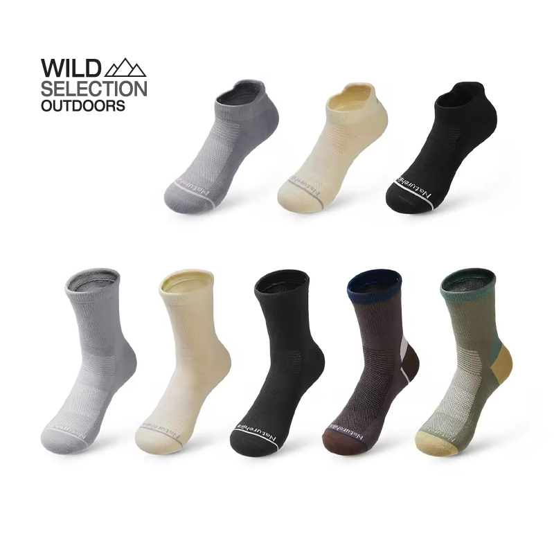 ถุงเท้า เดินป่า Naturehike Wind Walked hiking ankle socks CYY2551FS010 / CYY2551FS011