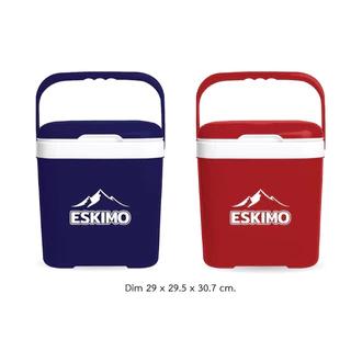 ESKIMO กระติกน้ำเก็บความเย็น 12L กระติกพกพา เก็บเย็นนาน 32 ชม. มีที่วาง ด้านบนกระติก KC1180
