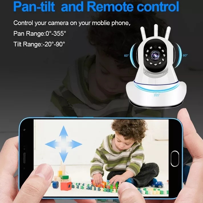 YOOSEE  กล้องวงจรปิด ไร้สาย WIFI HD  เสียงสองทาง บันทึกคลาวด์ สัญญาณเตือนเสียง  รับประกัน1ปี รูปที่ 4