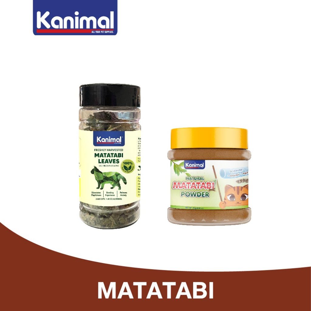 Kanimal Matatabi (Silvervine) ขนมแมว มาทาทาบิ กัญชาแมว ใช้โรยบนของเล่น ผ่อนคลาย สำหรับแมวทุกสายพันธุ์