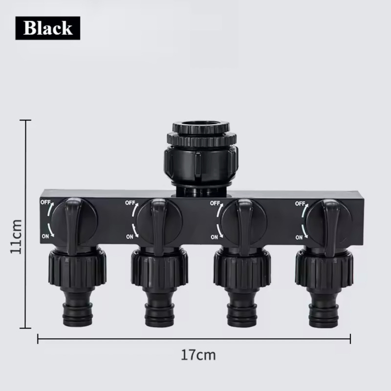 ข้อต่อ ก๊อกน้ำ 4 ทาง ขนาด 1/2" (4หุน) และ 3/4" (6หุน) รูปที่ 2