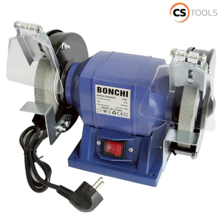 BONCHI มอเตอร์หินเจียร มอเตอร์หินไฟ 5 นิ้ว รุ่น BC-1205 (125 มม.) Bench Grinder แท่นเจียร เครื่องเจียรตั้งโต๊ะ