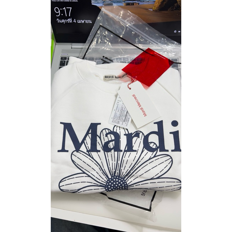 เสื้อแขนยาว Mardi (ของแท้) size 130 XLเด็ก