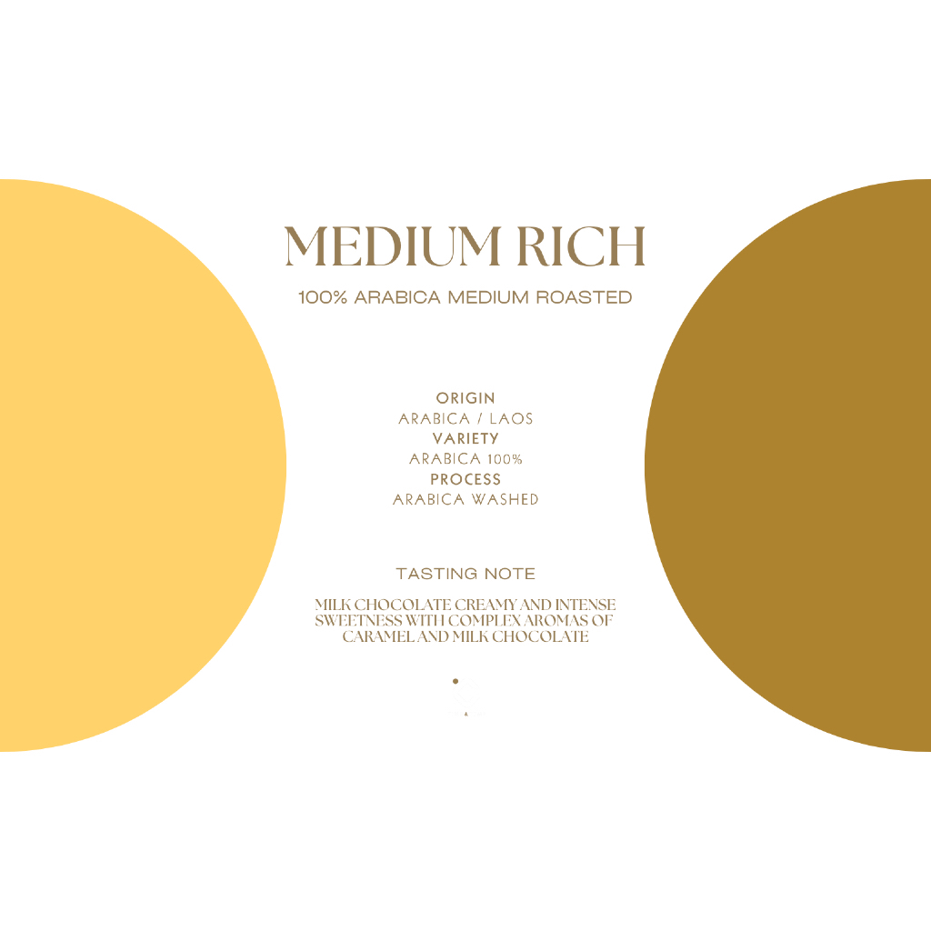 Time&Temp Medium Rich 100% A Grade Arabica ( Signature Blend ) เมล็ดกาแฟ ( Medium Roasted ) ( 250g  - 1 Kg )